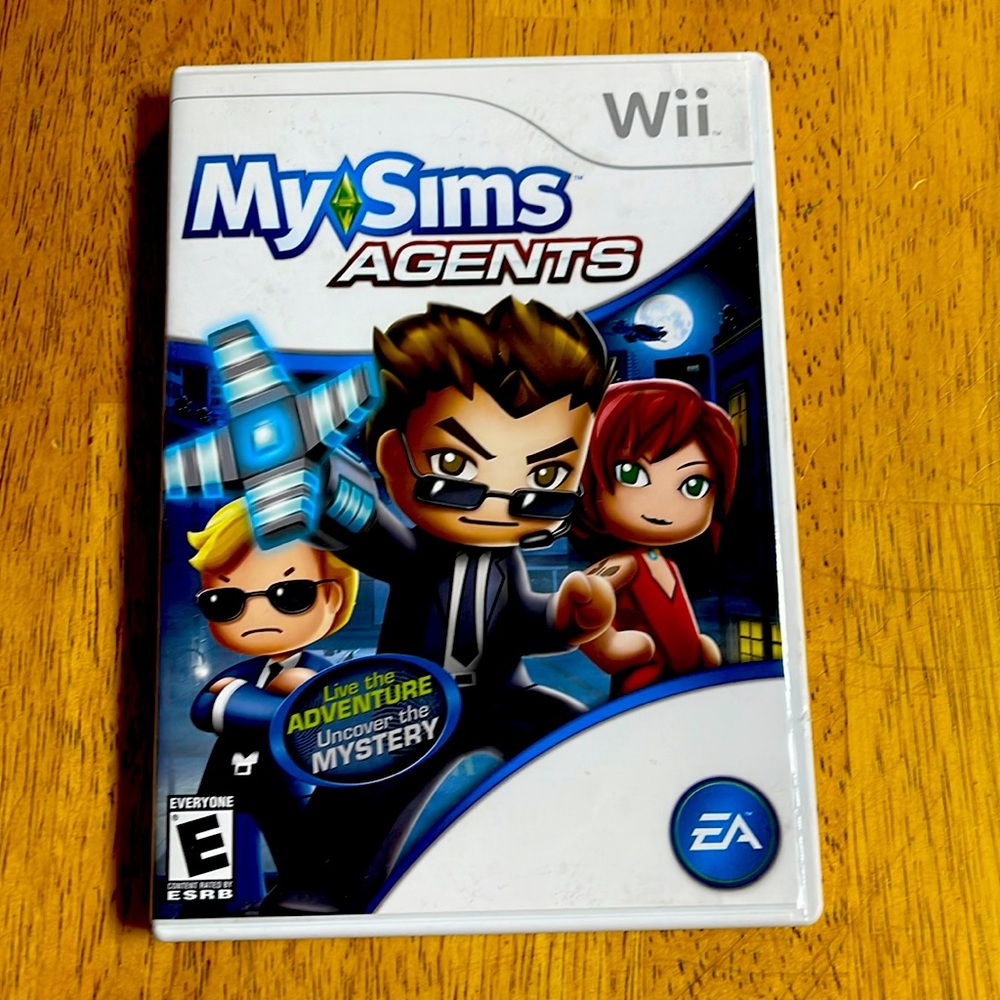 Wii game; My Sims Agents